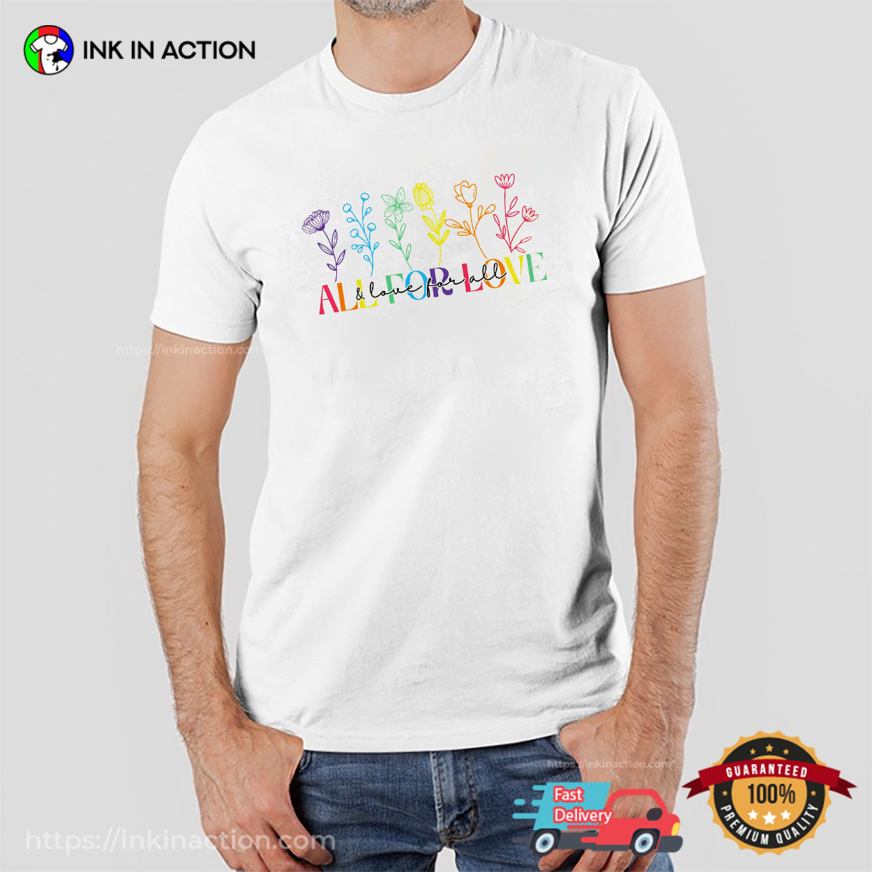 All For Love And Love For All LGBT Month T-shirt All For Love And Love For All LGBT Month T-shirt