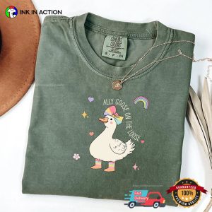 Ally Goose On The Loose Pride Ally Comfort Colors T-shirt