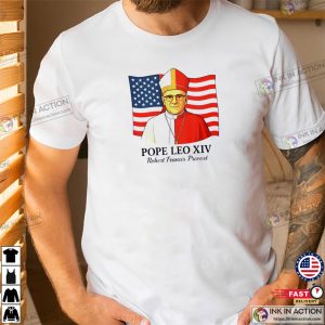 American Pope Leo XIV Robert Francis Prevost Vatican City T-shirt
