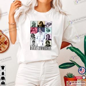 Bailey Zimmerman Eras Tour Vintage Graphic T-shirt