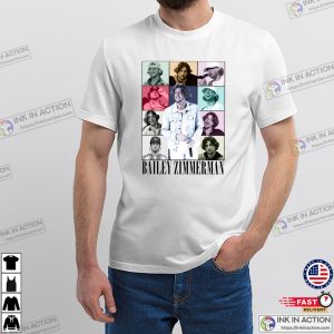 Bailey Zimmerman Eras Tour Vintage Graphic T-shirt