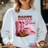 Boots On Da Ground Pink Cowgirl Dance T-shirt