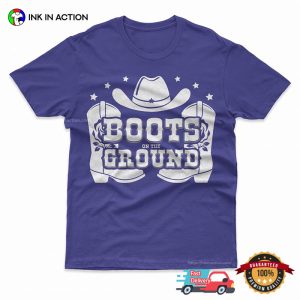 Boots On The Ground Line Dance Comfort Colors T-shirt