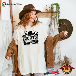 Boots On The Ground Line Dance Comfort Colors T-shirt