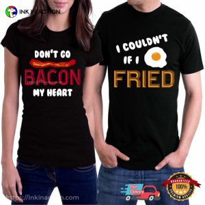 Breakfast Couple Matching Funny Date T-shirt Breakfast Couple Matching Funny Date T-shirt