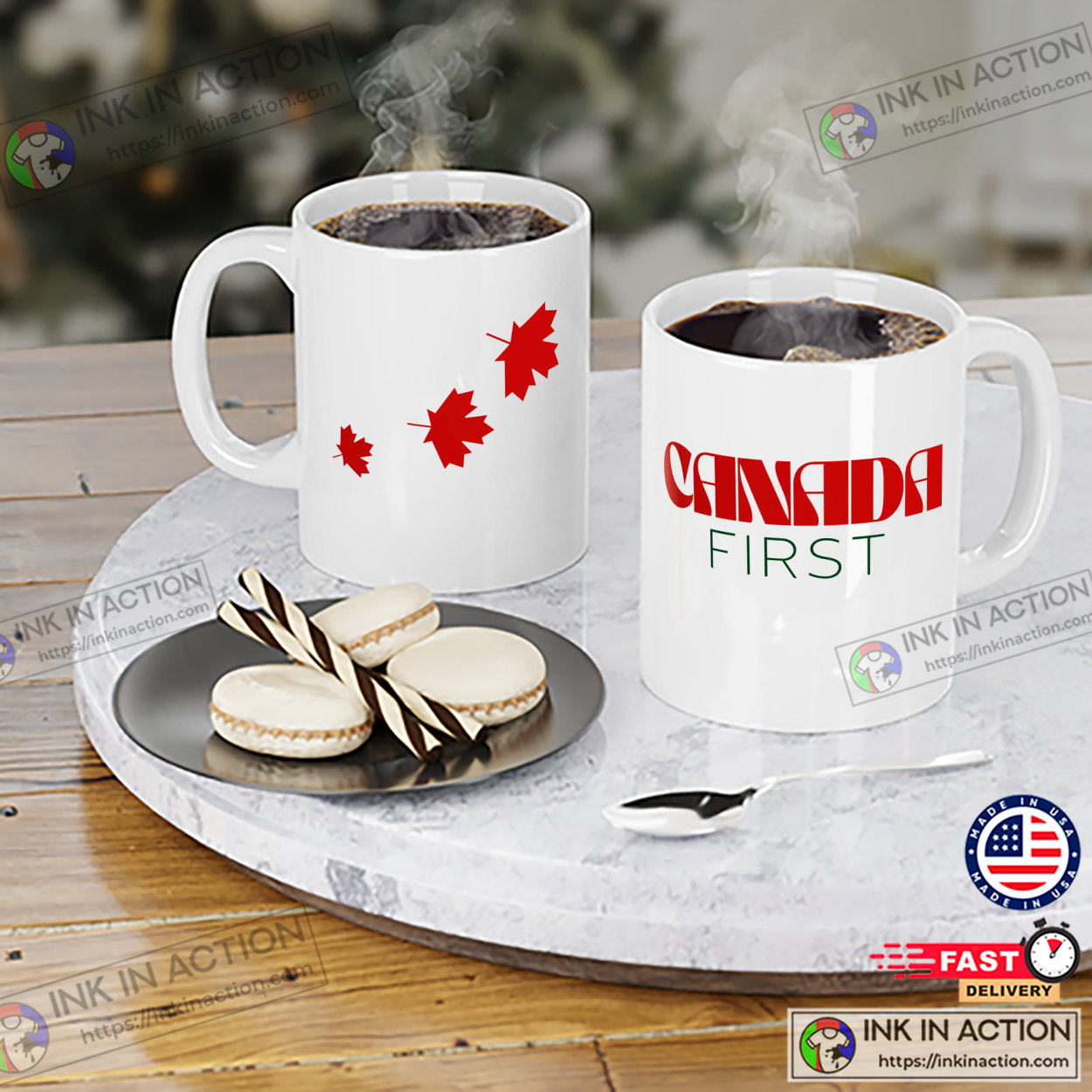 Canada First Happy Canada Day 2025 Coffee Mug Canada First Happy Canada Day 2025 Coffee Mug