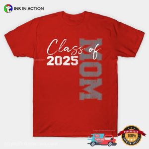 Class Of Mom 2025, Proud Mom 2025 Basic T-shirt