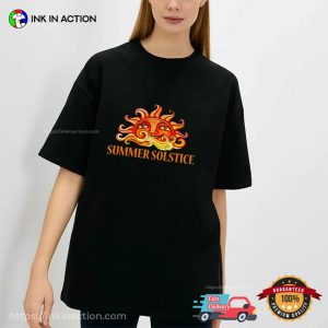 Curly Sun Summer Solstice Unisex T-shirt