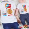 Custom Cute Milk And Cookie Best Friend Forever Shirt