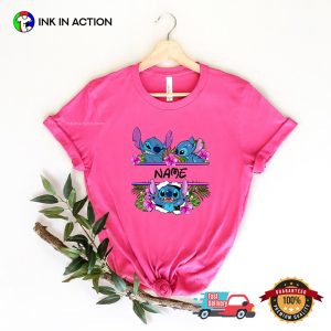 Custom Name Stitch Disney Family Shirt 2
