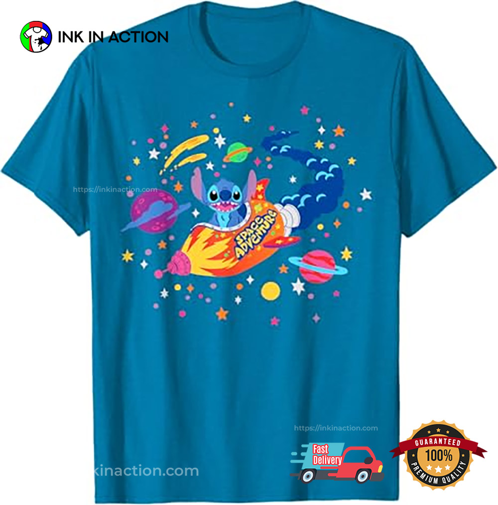 Disney Lilo & Stitch Space Adventure Rocket Stitch T-Shirt Disney Lilo & Stitch Space Adventure Rocket Stitch T-Shirt