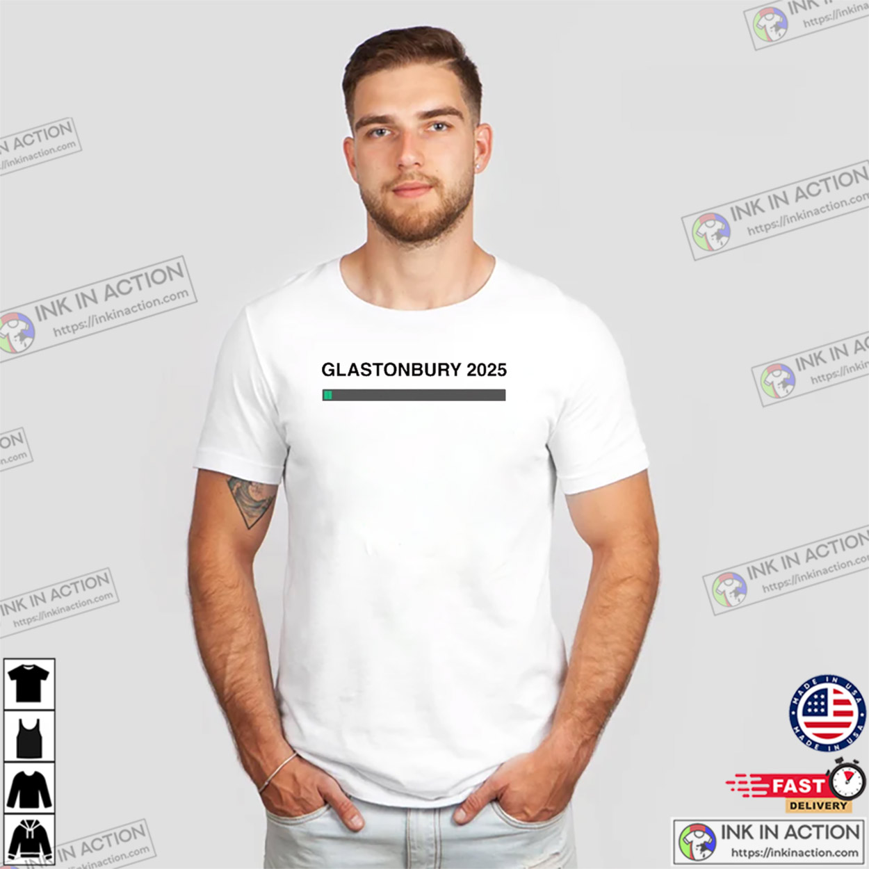 Glastonbury Festival 2025 Loading T-shirt