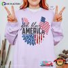 God Bless America Freedom Comfort Colors Shirts With The American Flag