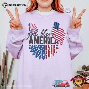 God Bless America Freedom Comfort Colors Shirts With The American Flag God Bless America Freedom Comfort Colors Shirts With The American Flag