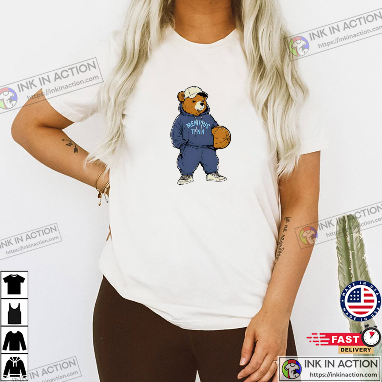 Grizzy Memphis Tenn Basketball T-shirt Grizzy Memphis Tenn Basketball T-shirt
