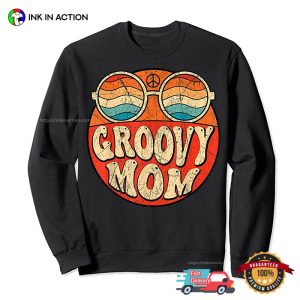 Groovy Mom 70s Aesthetic Nostalgia T shirt 2