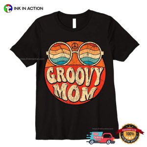Groovy Mom 70s Aesthetic Nostalgia T shirt 3