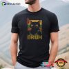 Grumpy Cat Bruh Meme Retro Japanese Style T-shirt