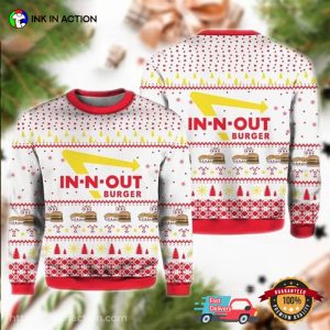 In N Out Burger Ugly Christmas Sweater