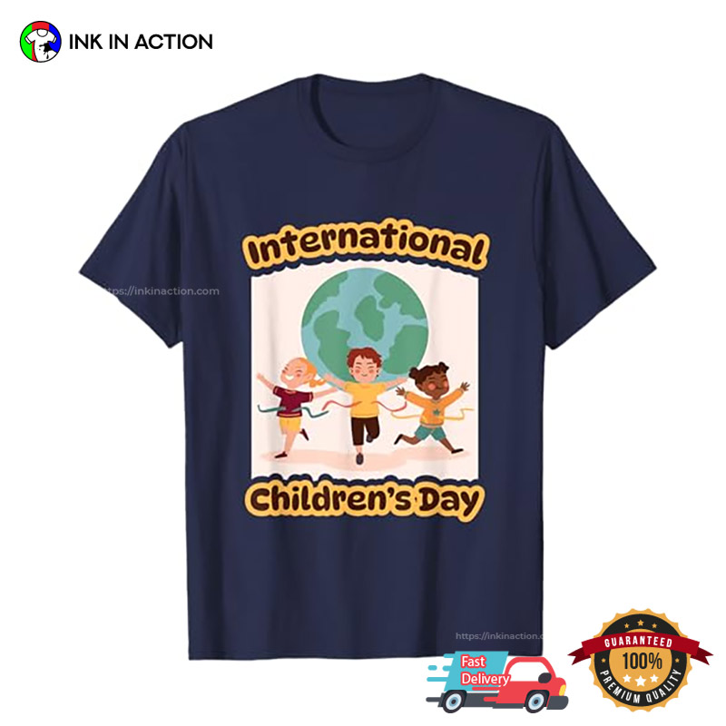 International Children's Day Education Festival T-shirt International Children's Day Education Festival T-shirt
