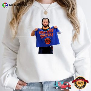 Jalen Brunson New York Knicks Forever Graphic T-shirt