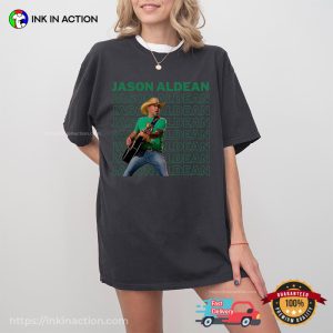 Jason Aldean Full Throttle Tour 2025 Graphic Comfort Colors T-shirt