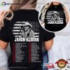 Jason Aldean Full Throttle Tour 2025 Schedules 2-sided T-shirt
