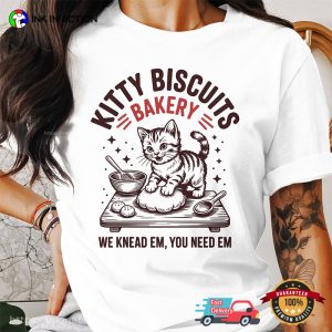 Kitty Biscuits Bakery Adorable T-shirt