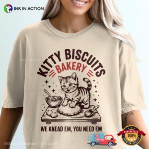 Kitty Biscuits Bakery Adorable T-shirt