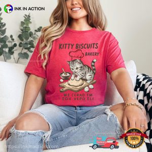 Kitty Biscuits Bakery We Cerad Tm Tov Vepo Tli Comfort Colors T-shirt