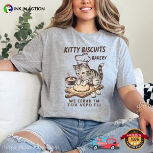 Kitty Biscuits Bakery We Cerad Tm Tov Vepo Tli Comfort Colors T shirt 2