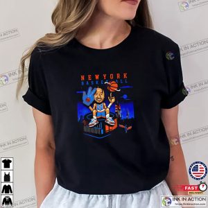 New York basketball Captain Jalen Brunson T-shirt New York basketball Captain Jalen Brunson T-shirt