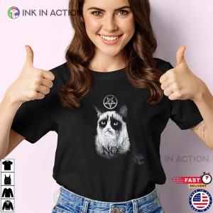 No Grumpy Cat Darkness Graphic Tee