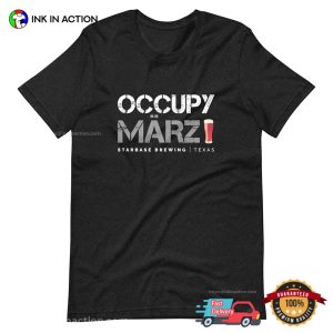 Occupy Marz Starbase Brewing Elon Musk T shirt 3