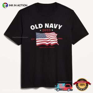 Old Navy 2025 American Tradition usa flag shirt 2