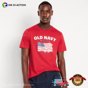 Old Navy 2025 American Tradition USA Flag Shirt Old Navy 2025 American Tradition USA Flag Shirt