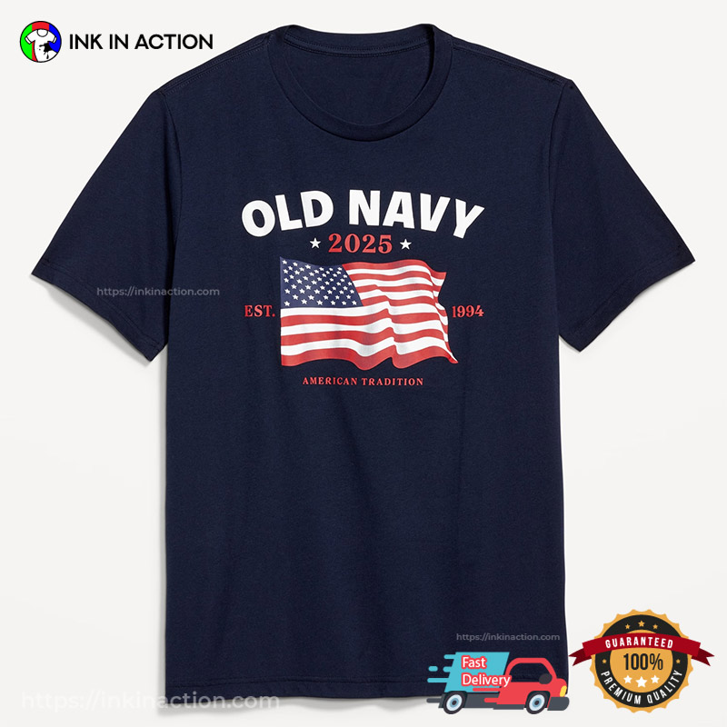 Old Navy 2025 American Tradition USA Flag Shirt Old Navy 2025 American Tradition USA Flag Shirt