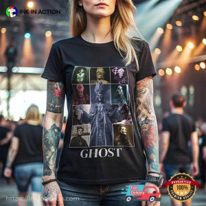 Papa Perpetua Ghost Metal Band Eras Tour T shirt 3