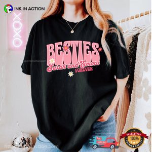 Personalized Besties Forever Comfort Colors Tee 2