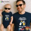 Personalized Matching Our First Father’s Day Together 2025 Tee