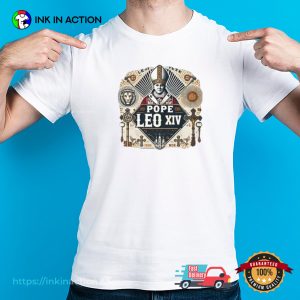 Pope Leo XIV Robert Francis Prevost Catholic Style T-shirt