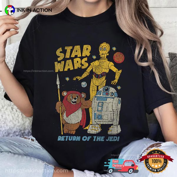 Return Of The Jedi Vintage star wars trilogy Comfort Colors T Shirt