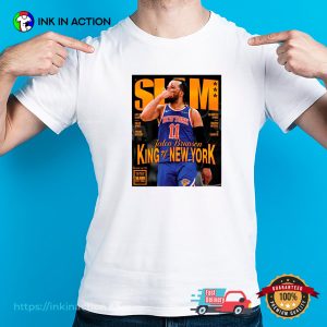 SLAM NBA Jalen Brunson New York Knicks Poster T-shirt