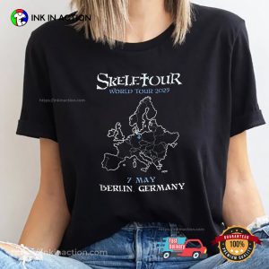 Skeletour World Tour 2025 Berlin Ghost Tour T-shirt