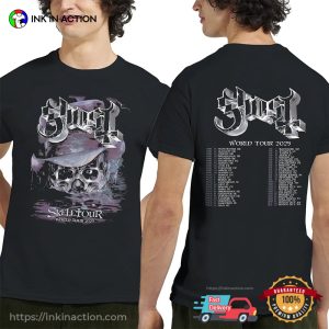 Skeletour World Tour 2025, Ghost Band Concert T-shirt