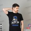 Snoopy And Woodstock Driving Motorbike Golden State Warriors T-shirt