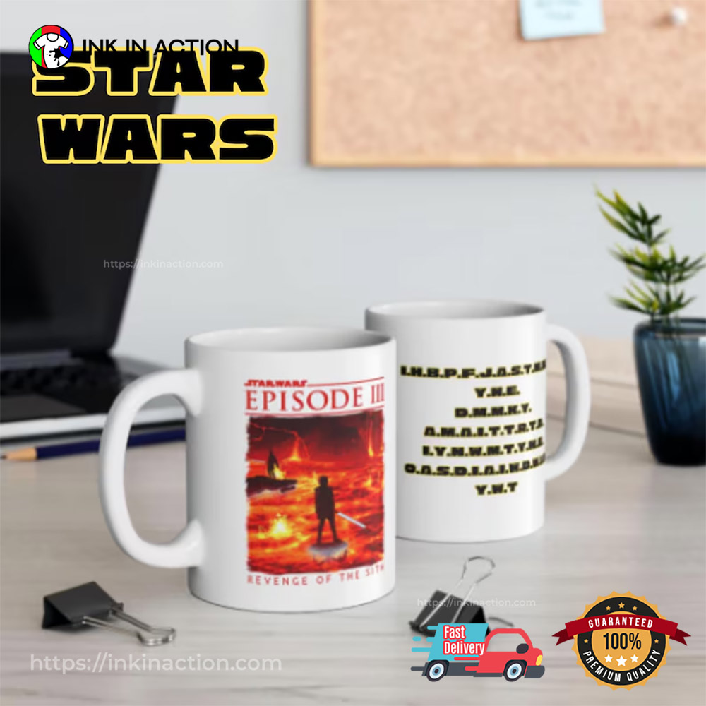 Star Wars ROTS Coffee Cup Star Wars ROTS Coffee Cup