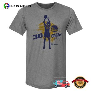 Steph Curry Golden State Warriors Silhouette T-shirt