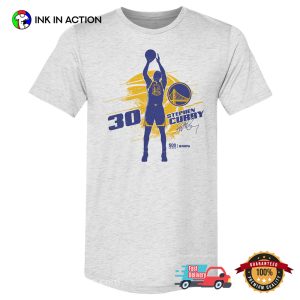 Steph Curry Golden State Warriors Silhouette T-shirt