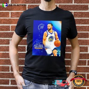 Stephen Curry 2024-2025 All NBA Golden State Warriors T-shirt